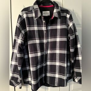 Orvis Pinnacle Snap Fleece Shacket Pockets